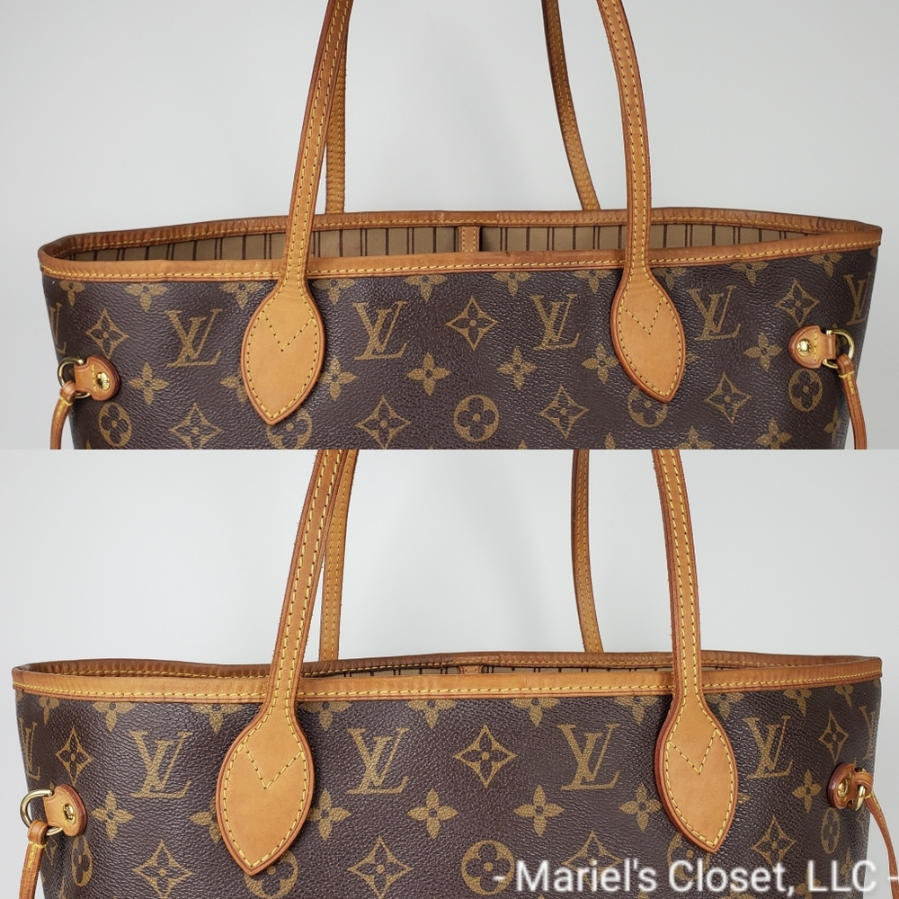Authentic Louis Vuitton Neverfull MM #2646M - Picture 5 of 9